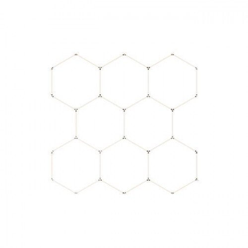 Lampa LED Hexagon 8L 350W 315x301cm zestaw 6500K