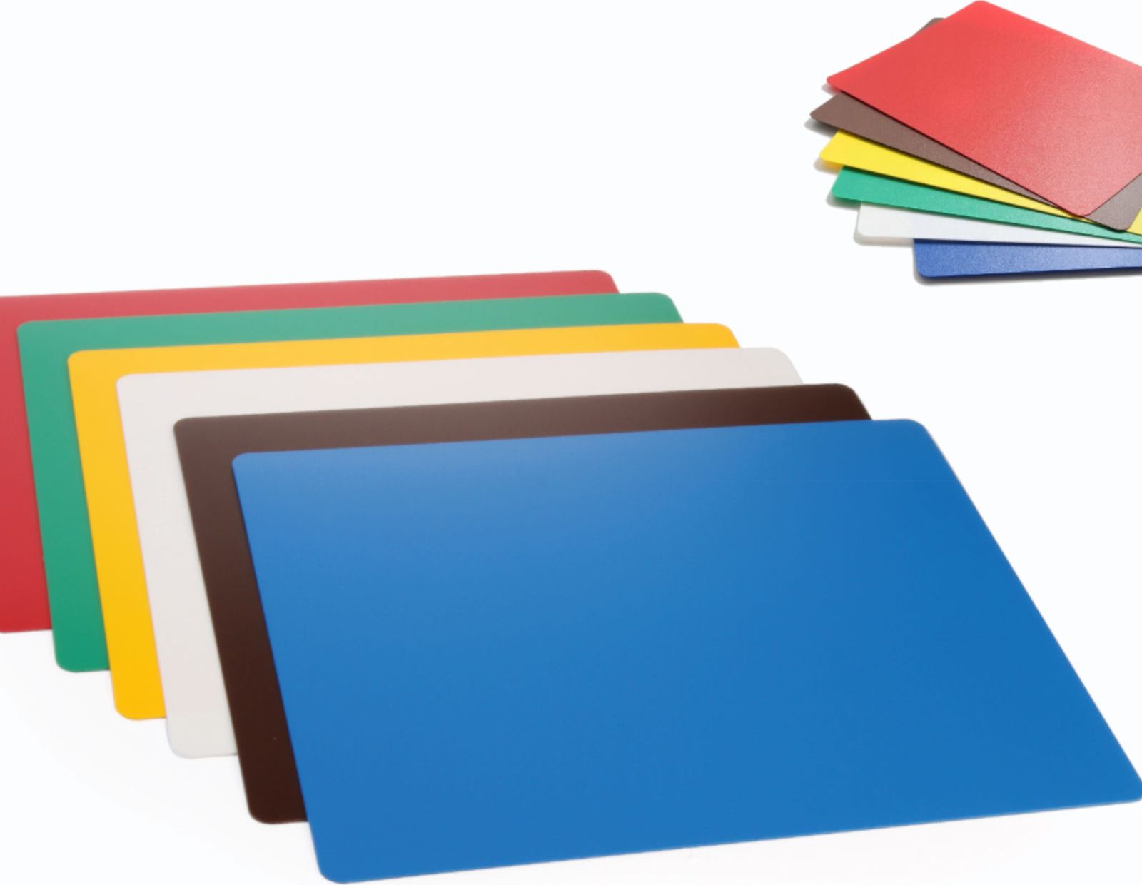 Deska do krojenia Hendi plastikowa 6szt.