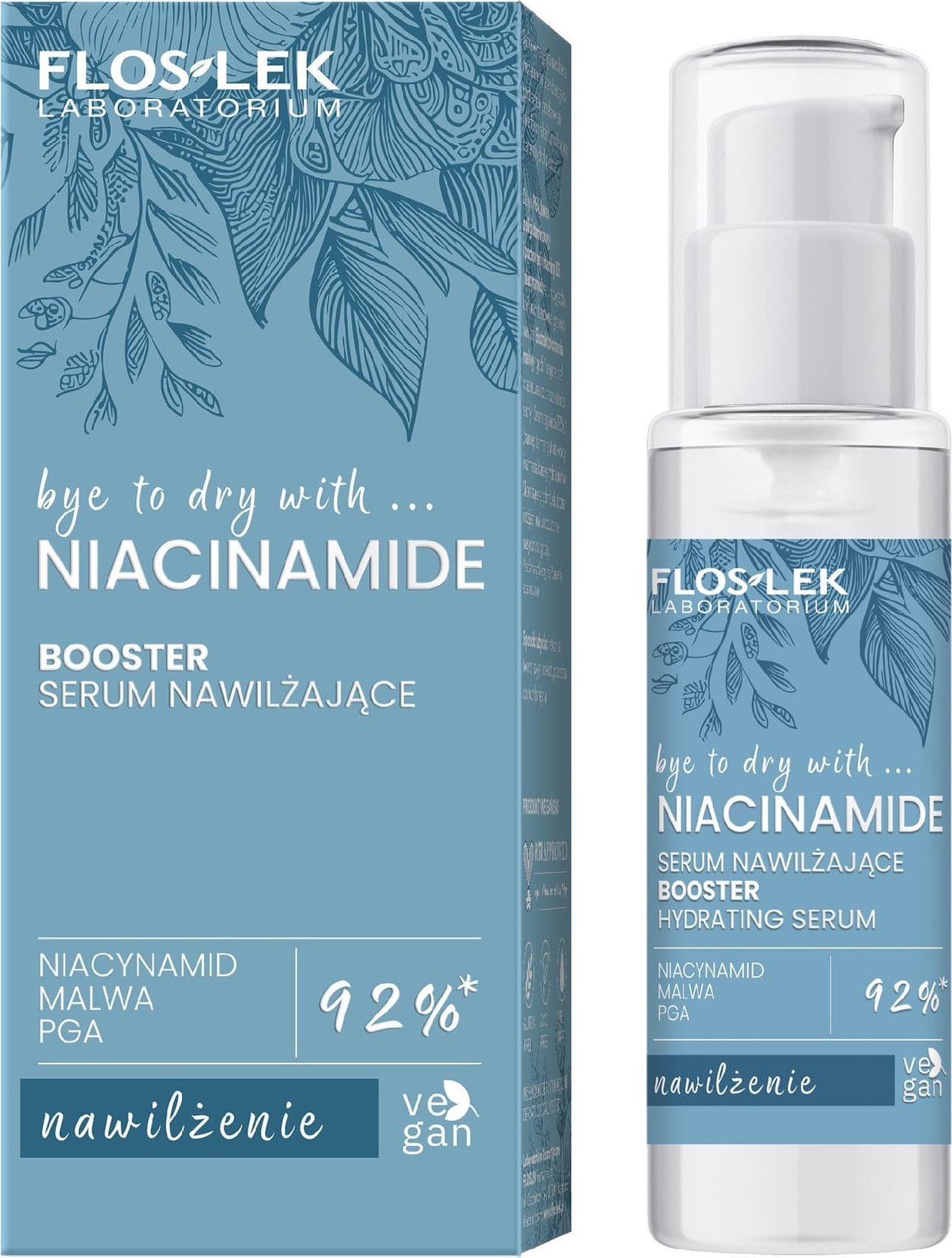 XXX_FLOS-LEK (Floslek) FLOSLEK Niacinamide Booster-Serum nawilżające do twarzy 30ml