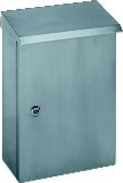 Schneider Electric Daszek ze stali nierdz.304L, wykończ.Scotch Brite do obud. WM W200xgł.150mm NSYTX2015
