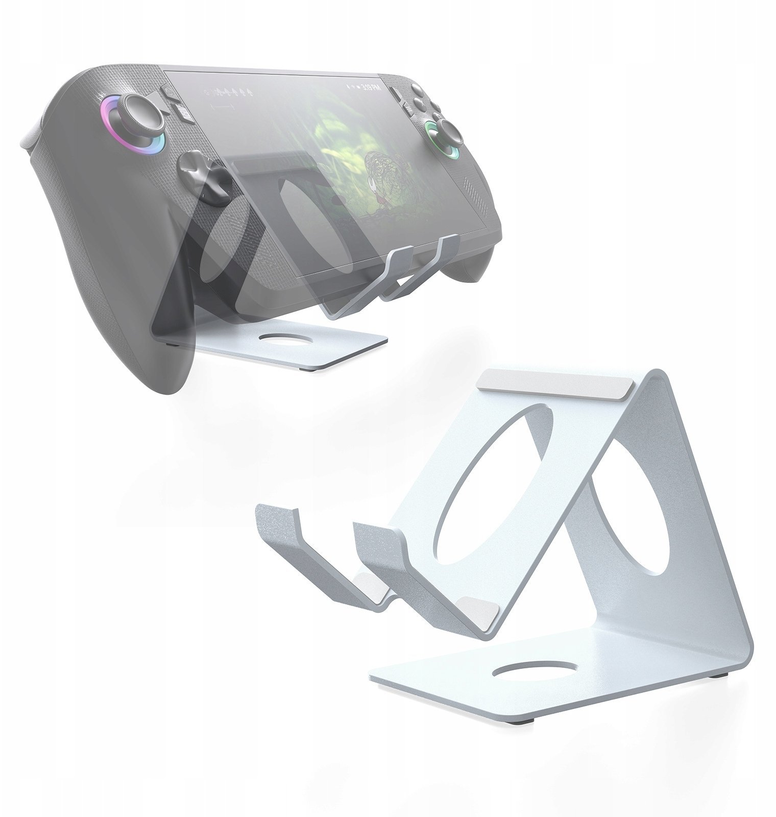 Podstawka Stojak Statyw Na Nintendo Switch 2 Rog Ally Steam Deck Ps Portal / Jys-x155 / Biały