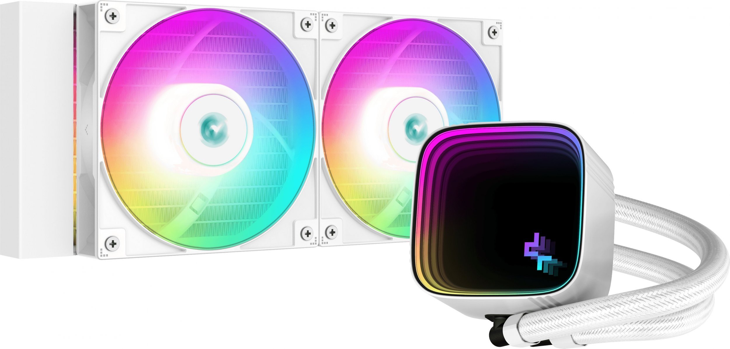 Chłodzenie wodne Deepcool LS520 SE WH (R-LS520-WHAMMM-G-1)