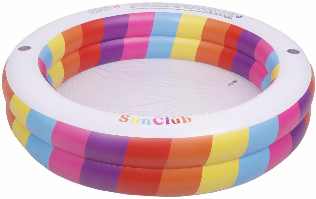 BASEN DZIECIĘCY 2- PIERŚCIENIOWY TĘCZA 187x42.5CM 51457