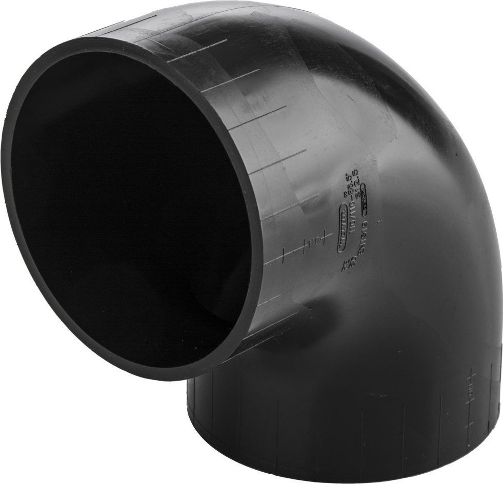 Wavin Kolano pogrubiona ścianka PE80 QuickStream 75/88