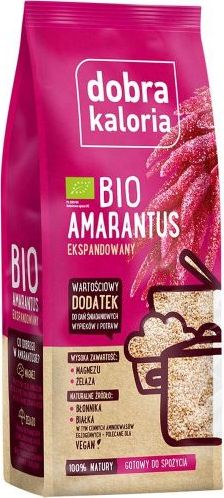Dobra Kaloria AMARANTUS EKSPANDOWANY BIO 120 g - DOBRA KALORIA
