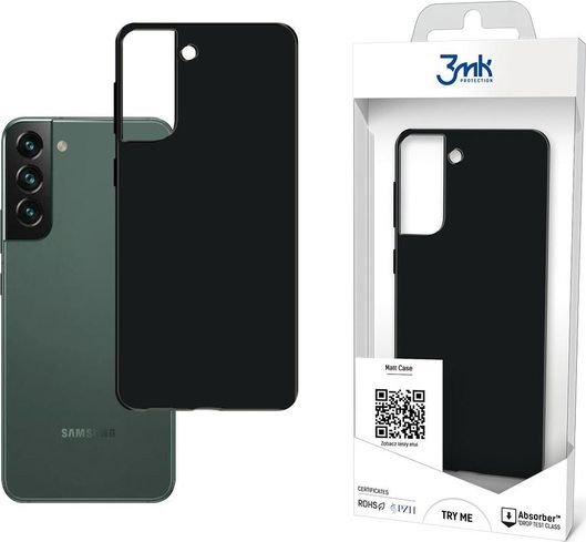 3MK 3mk Matt Case Sam S906 S22 Plus czarny/black