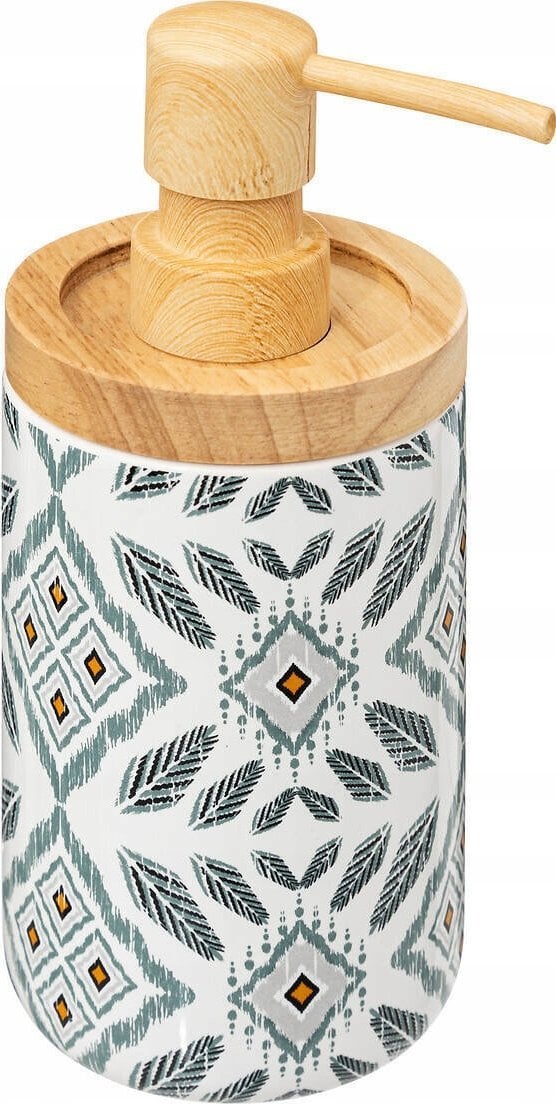 Dozownik do mydła 5five Dozownik do mydła HAPACHE, etniczny wzór, Ø 7,7 cm