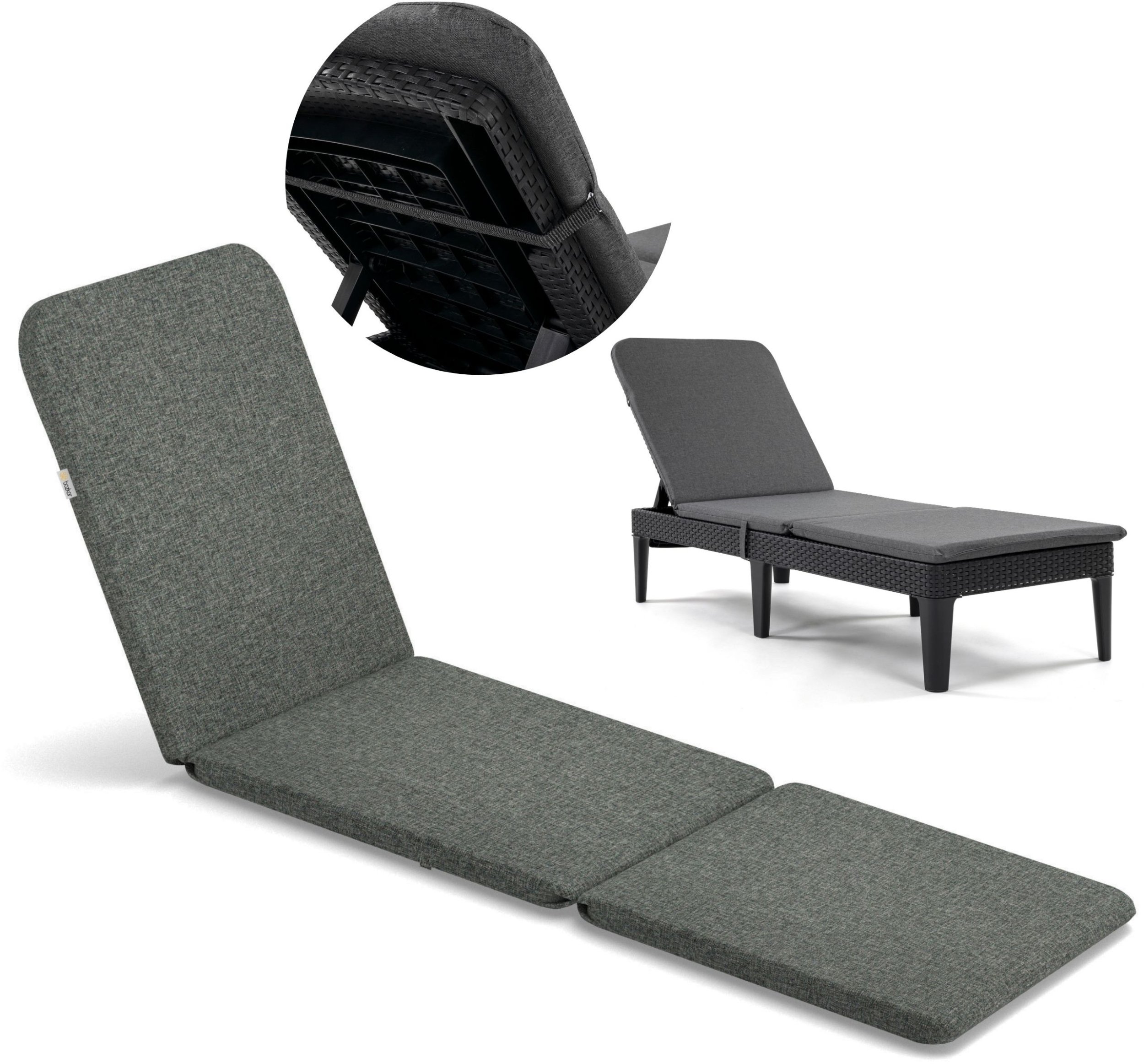 Poduszka na leżak Jaipur S-02A Melange 60x190x4cm