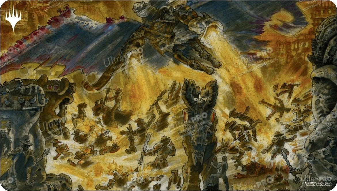 Ultra-Pro Ultra Pro: Magic the Gathering - Outlaws of Thunder Junction - Playmat - Black