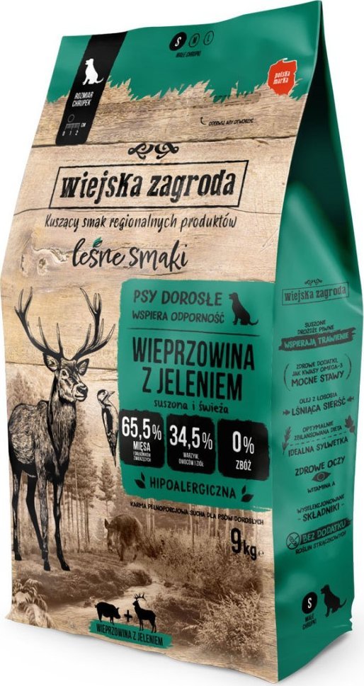 Wiejska Zagroda Leśne smaki S 9 kg