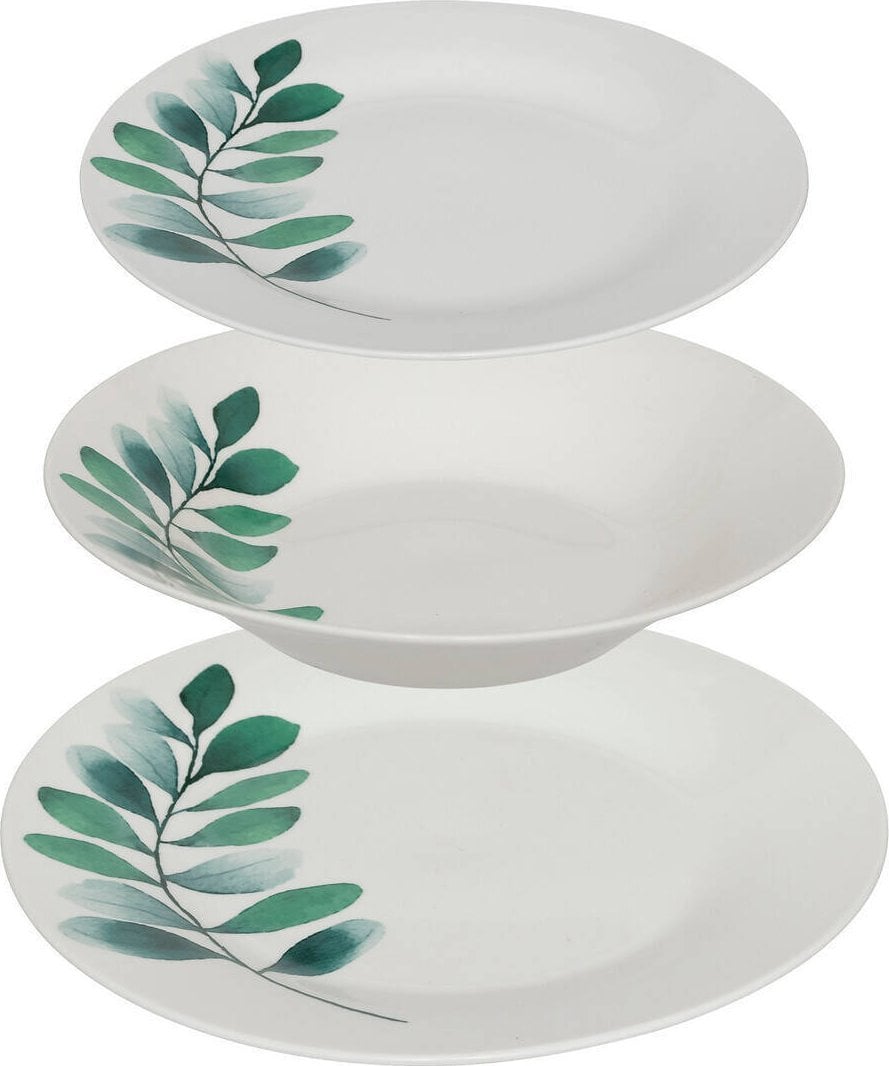 Zestaw obiadowy 6 osób VEGETAL, 18 elementów