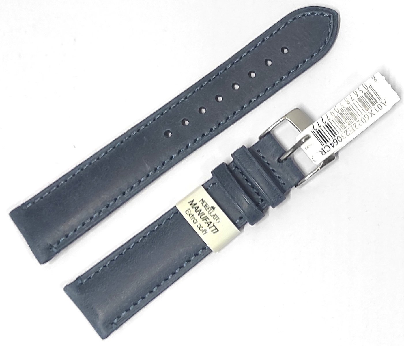 Skórzany pasek do zegarka 18 mm Morellato A01X6022E23064CR18 niebieski .