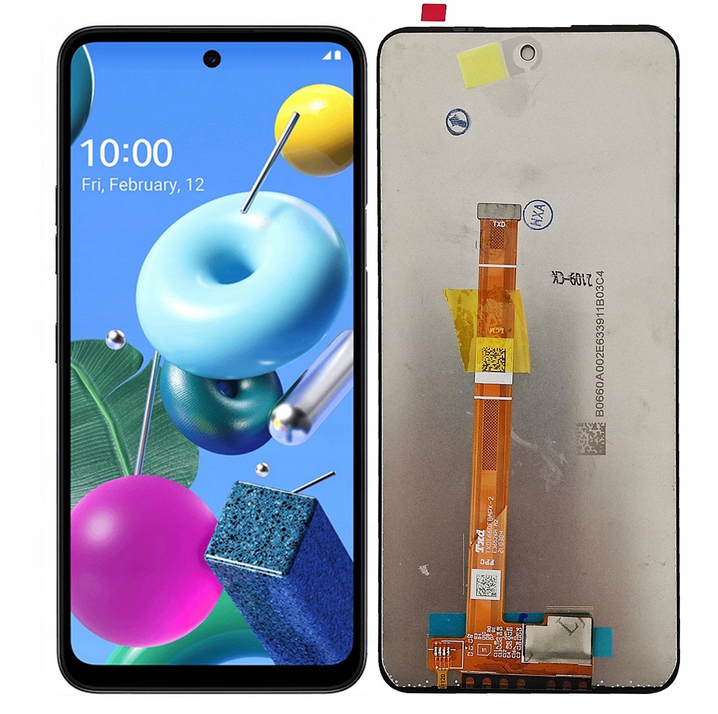 WYŚWIETLACZ EKRAN LCD DO TELEFONU LG K62 PLUS