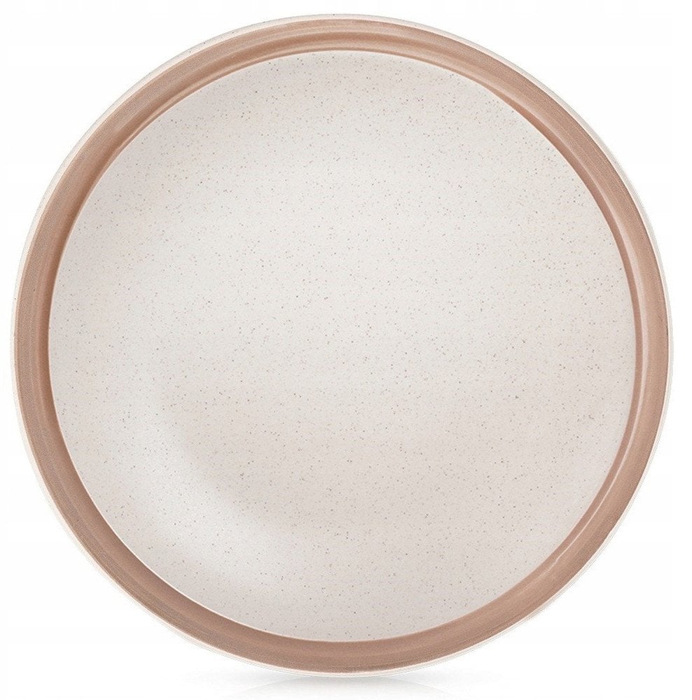 Talerz deserowy ceramiczny beżowy ARTHENA BEIGE 20.5cm NAVA 10-141-081