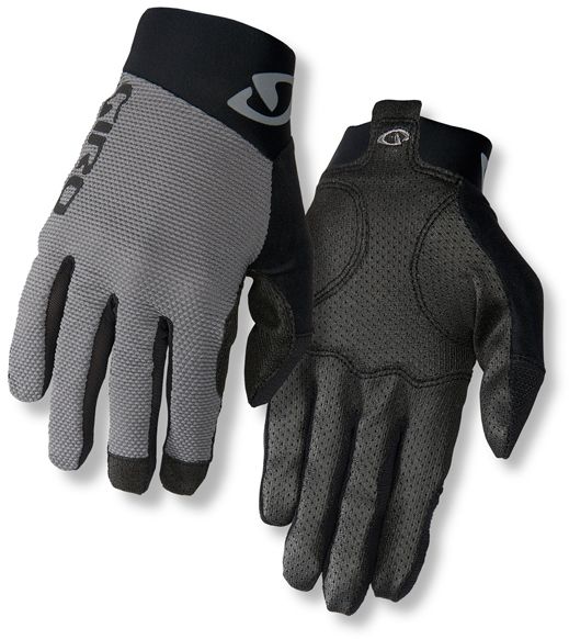 Giro Rękawiczki rowerowe Rivet II szaro-czarne r. XXL (GR-7085608)