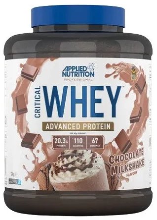 Applied Nutrition - Białko, Critical Whey, Czekoladowy Koktajl, Proszek 2000g