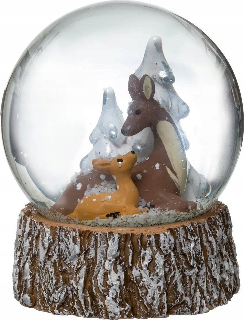 Atmosphera Kula śnieżna Łania, Ø 8 cm