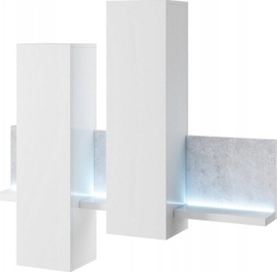 Helvetia Witryna biały mat 142 x 152 x 35 cm BOTA