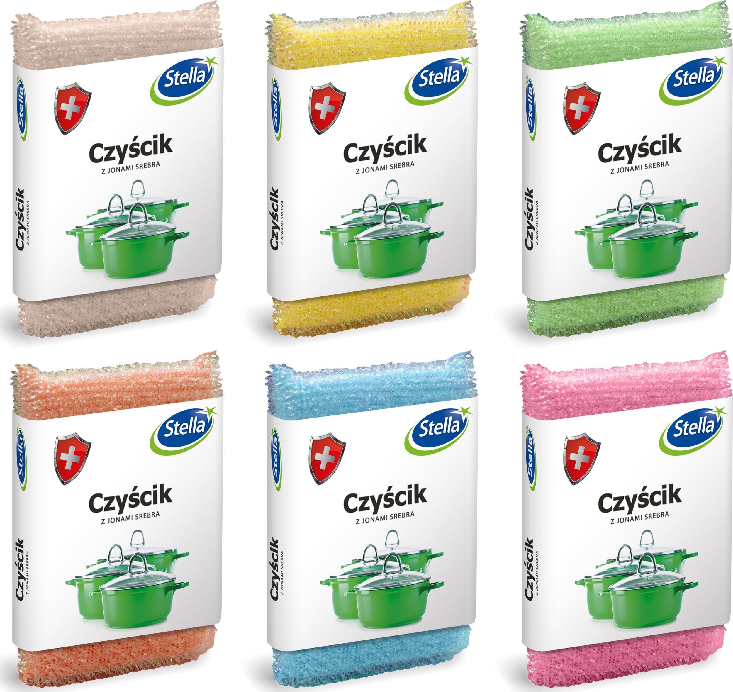 ST Antybakteryjny czyścik z jonami srebra 1 szt