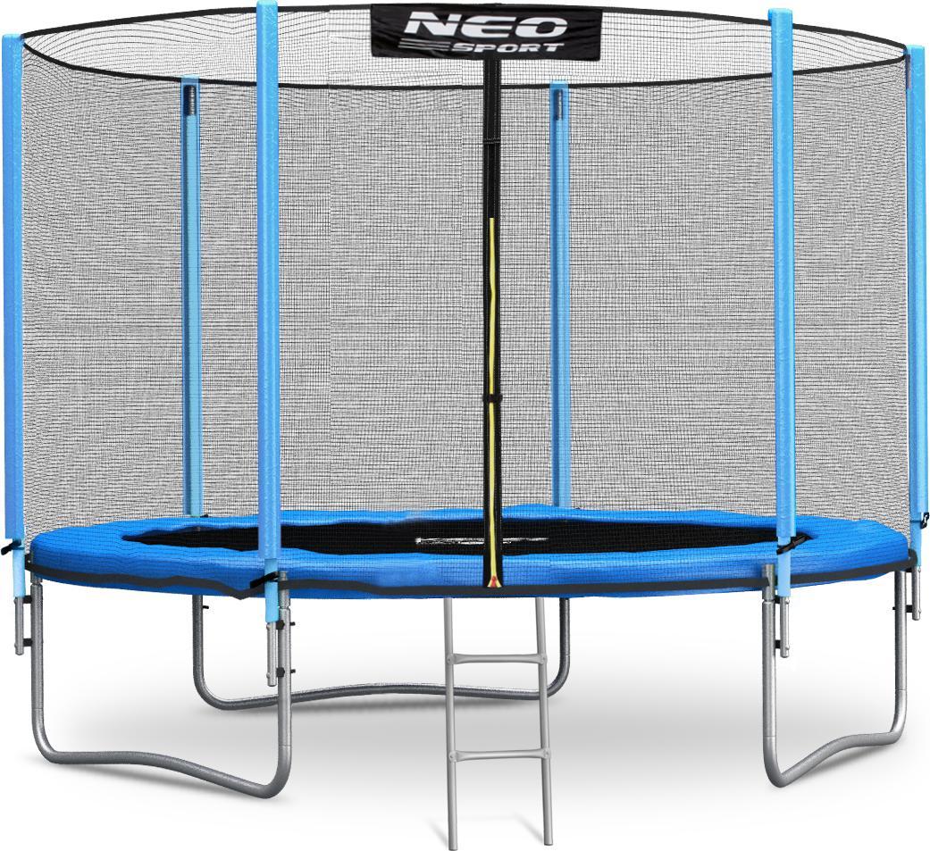 Trampolina ogrodowa Neo-Sport NS-08Z181 z siatką zewnętrzną 8.5 FT 252 cm