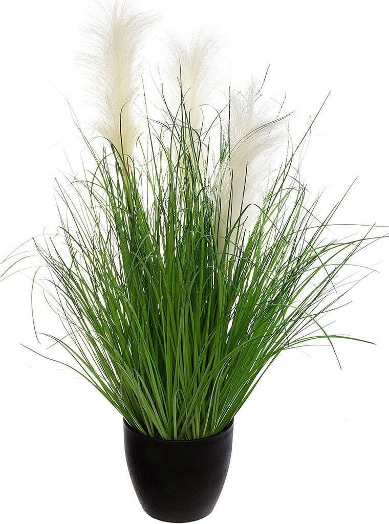 Atmosphera Sztuczna trawa w czarnej doniczce, 70 cm