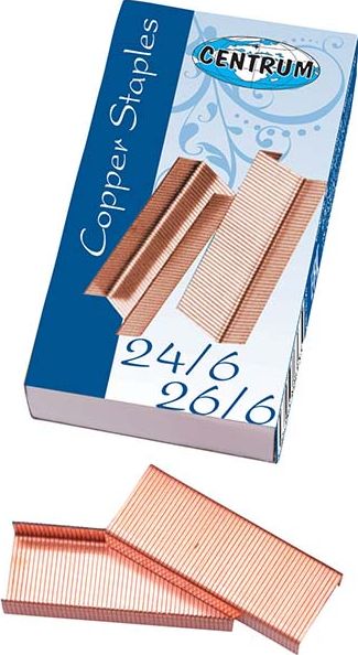 Centrum Zszywki 24/6 Miedziane (CE80613)