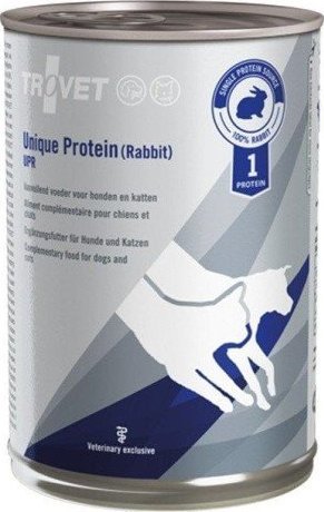 Trovet Trovet UPR Unique Protein 400 g z królikiem, dla psów i kotów