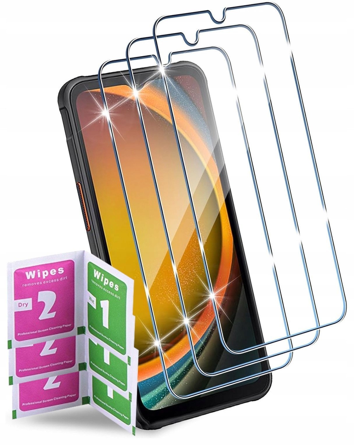 Szkło hartowane Tempered Glass (SET 10in1) - do Samsung Galaxy Xcover 6 Pro / 7