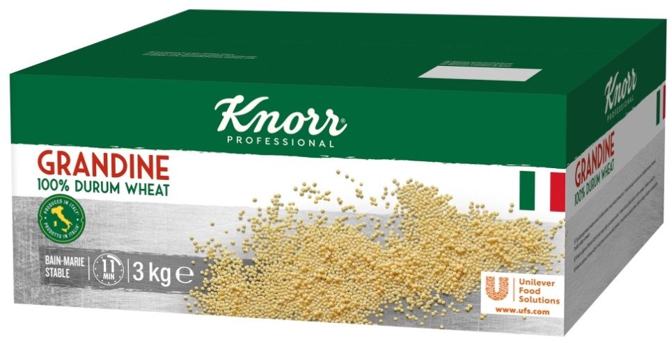 Makaron Grandine drobne kuleczki 3kg - Knorr