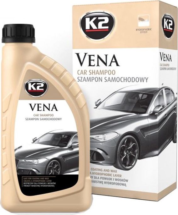 K2 K2 Vena szampon samochodowy koncentrat z osuszaczem 1L uniwersalny
