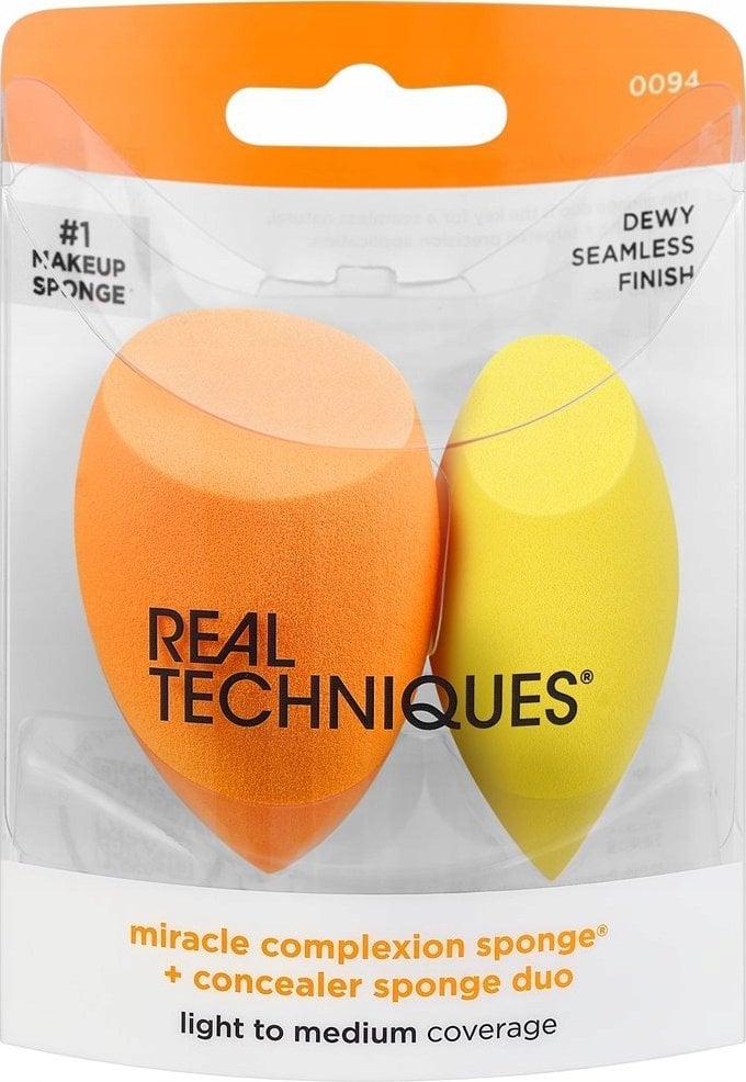 Real Techniques REAL TECHNIQUES_SET Miracle Complexion Sponge gąbka do makijażu 4szt.