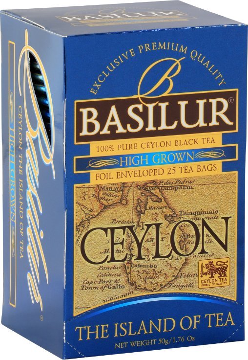 Basilur Basilur HIGH GROWN herbata czarna wysokogórska - ekspresowa 25 x 2 g