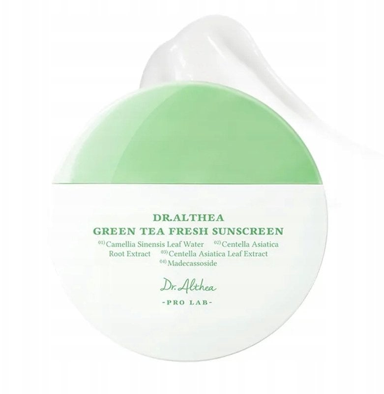 DR. ALTHEA_Pro Lab Green Tea Fresh Sunscreen SPF50+ krem przeciwsłoneczny z ekstraktem z zielonej herbaty 45ml