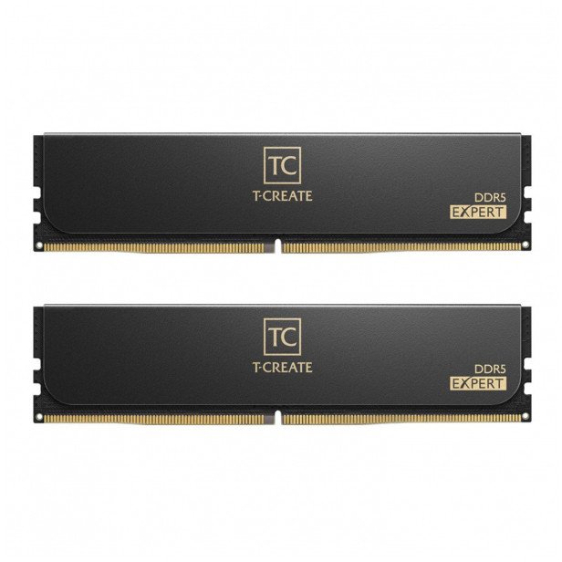 Team Group DDR5 - 32GB - 6400 - CL - 40 (2x 16 GB) dual kit, RAM (Kolor: CZARNY, CTCED532G6400HC40BDC01, AMD EXPO)