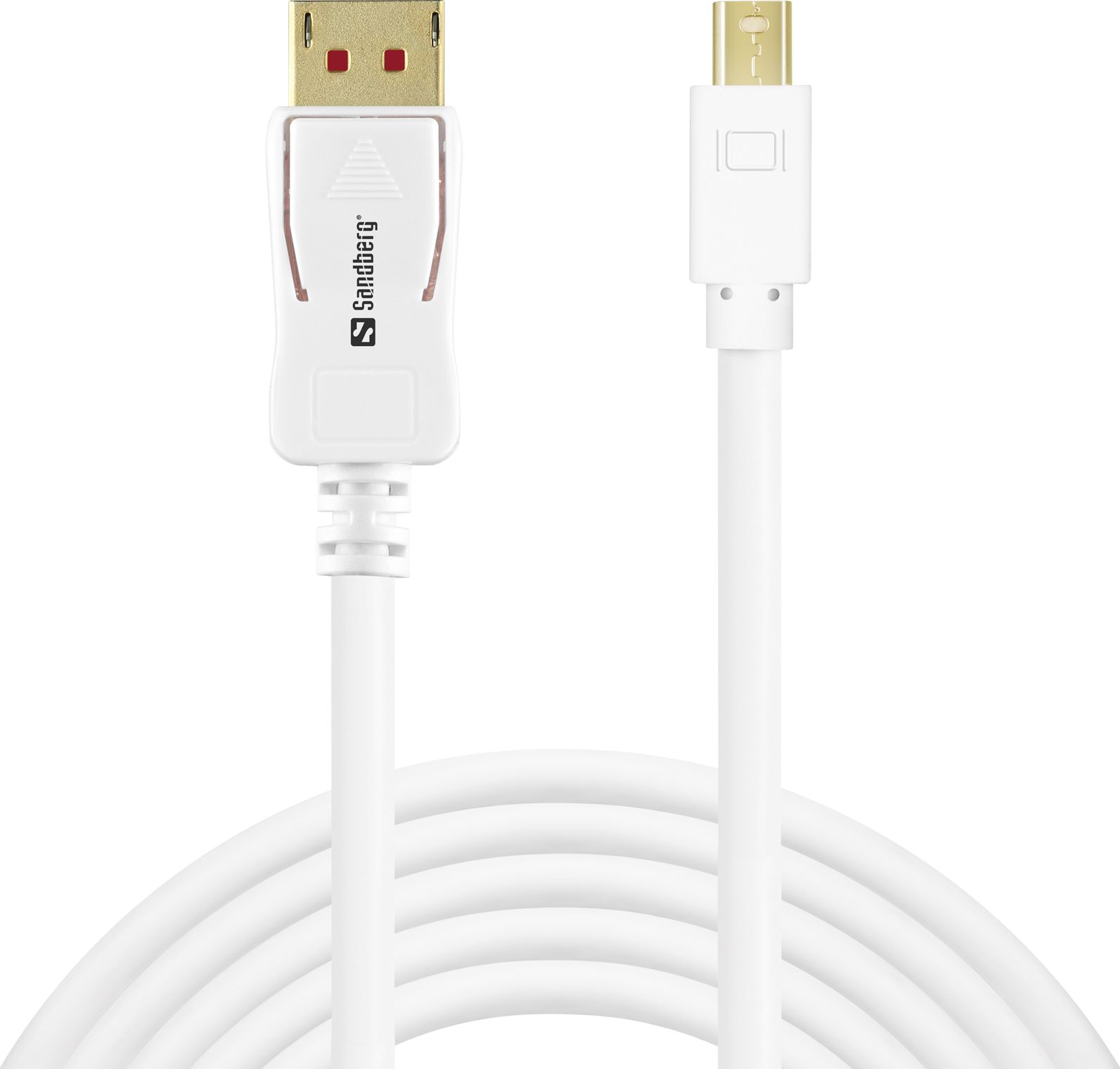 Kabel Sandberg DisplayPort Mini - DisplayPort 2m biały (509-17)