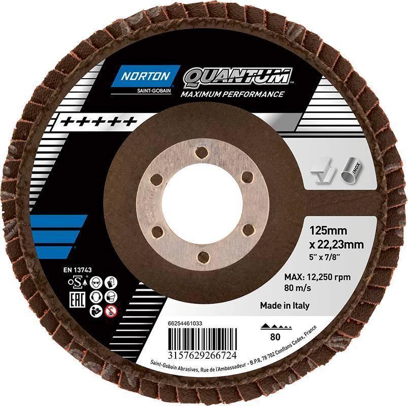 Norton Clipper Ściernica listkowa talerzowa QUANTUM PREMIUM R996, wypukła