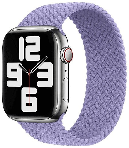 Apple Opaska WATCH BRAIDED STRAP SOLO ML4D3ZM/A 40/41/42MM ENGLISH LAVENDER SIZE 3 ORYGINALNA PLOMBA