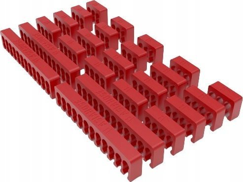 AsiaHorse Czerwone grzebienie combs do uporządkowania przewodów AsiaHorse