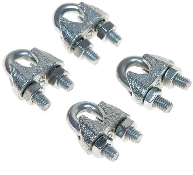 GRIP ROPE 5.0 MM ZN DIN741 4PCS