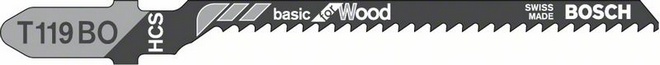 Bosch Brzeszczot do wyrzynarek Basic for Wood 83mm T 119 BO 2608630310