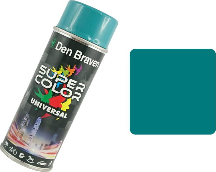 Bostik / Den Braven Farba w sprayu turkusowa 400 ml