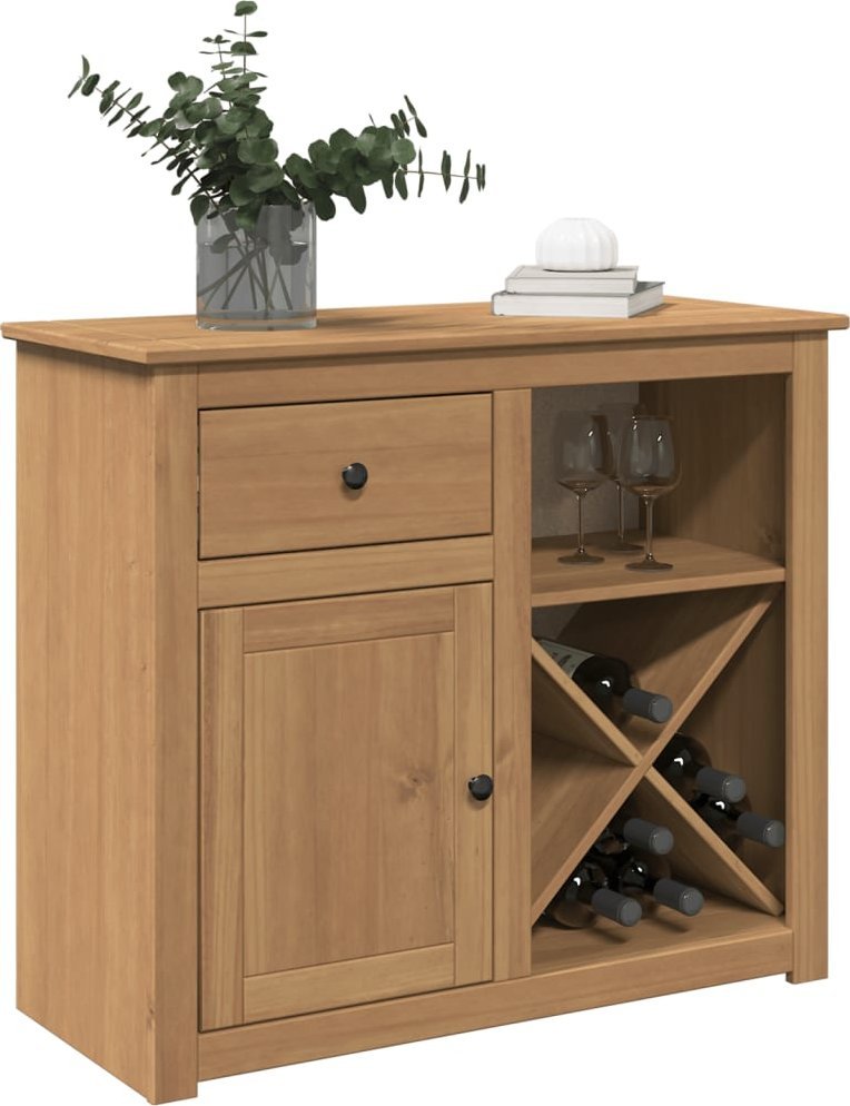 vidaXL vidaXL Szafka z szufladą Panama, 93x40x80 cm, lite drewno sosnowe