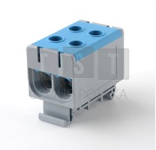 E.4141/N Listwa zaciskowa LZD w korpusie niebieska Cu:2,5-35mm2, Al:6-35mm2 E.4141/N