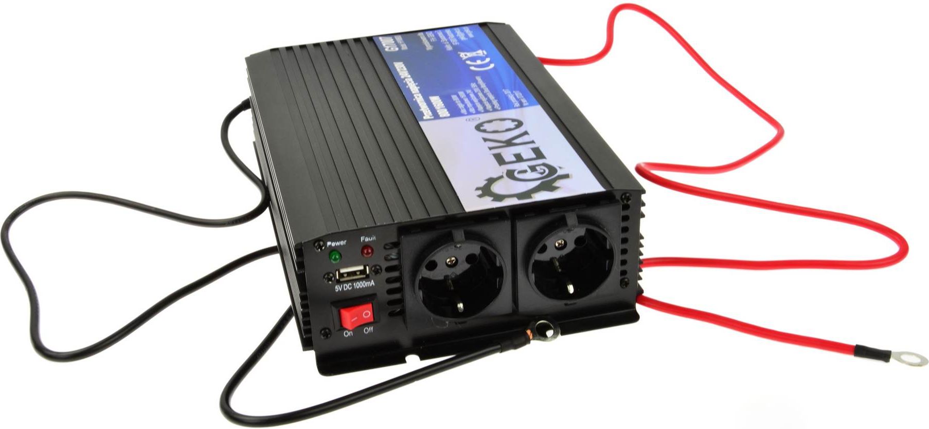 Przetwornica Geko Przetwornica napięcia 24V/230V 800/1600W (4)