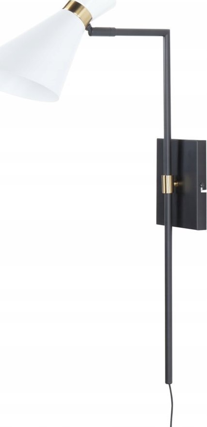 Kinkiet Beliani Lampa ścienna metalowa biała MELAWI