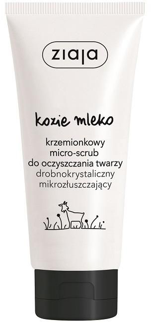 Ziaja Kozie Mleko Krzemionkowy micro-scrub do oczyszczania twarzy 75ml
