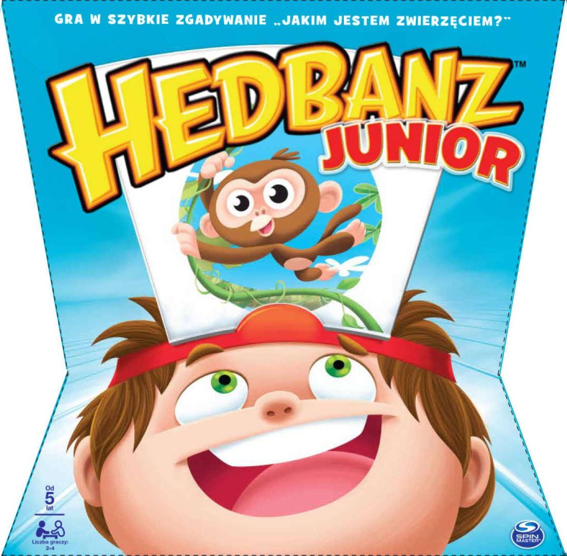 Spin Master Gra planszowa Hedbanz Junior