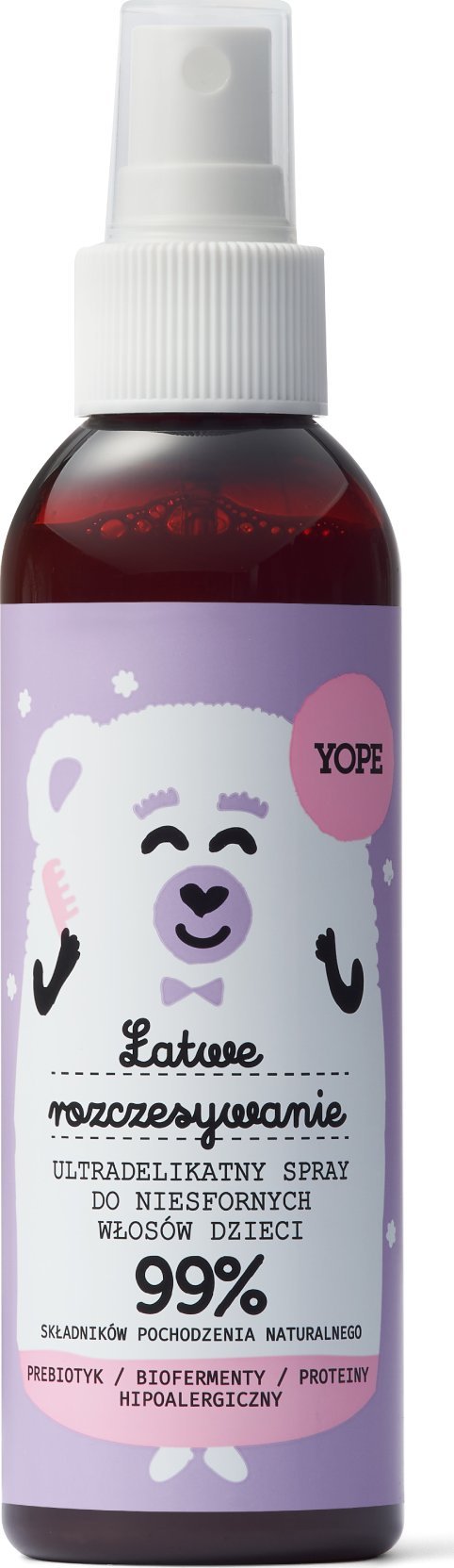 Yope YOPE_Ultradelikatny spray do rozczesywania włosów dla dzieci 150ml