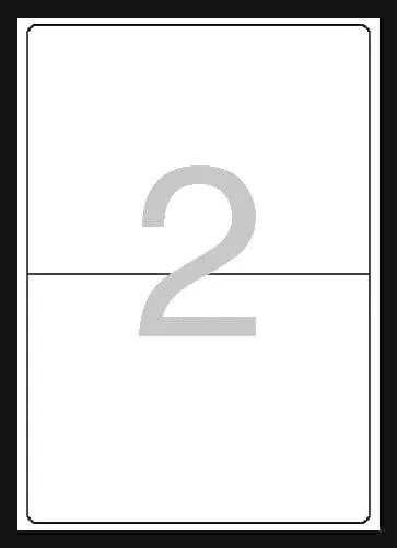 Esselte Shipping label 199.6x143.5 pk/100