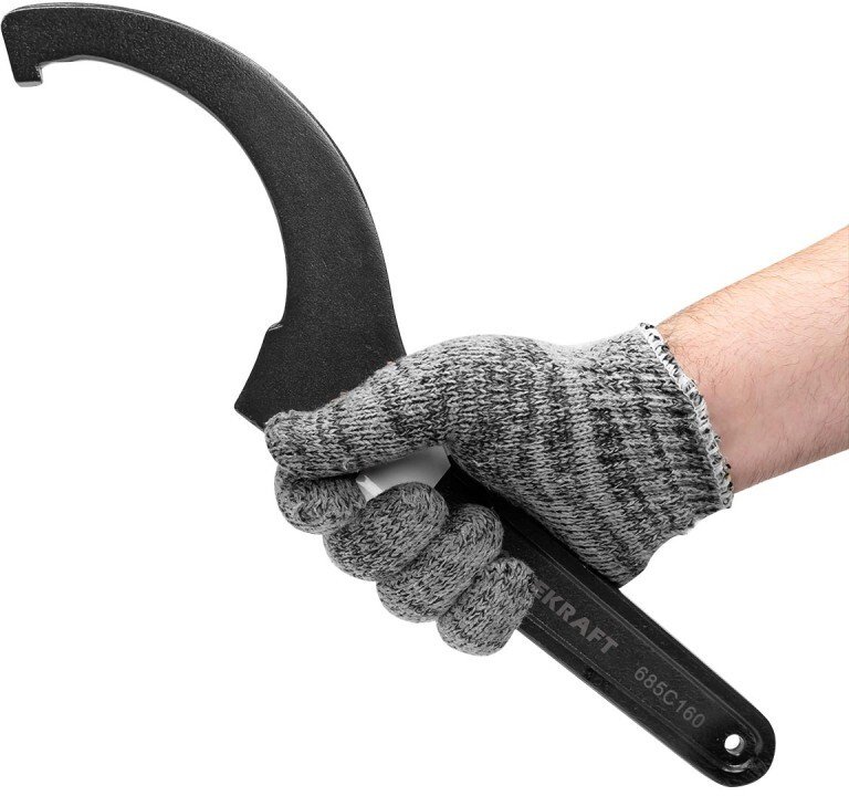 Klucz hakowy z noskiem 150-160mm